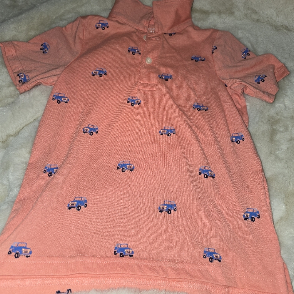 Boys Coral Dress shirt NWT